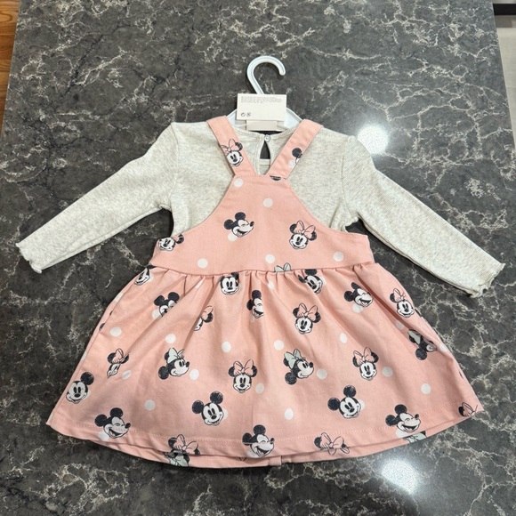 NEW Disney Baby Minnie & Mickey Mouse Two Piece Set (9 Months) - Picture 2 of 8